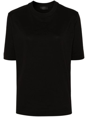 MONCLER - Logo Cotton T-shirt - Moncler - Modalova