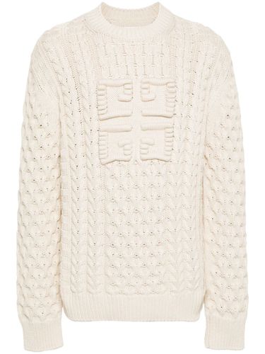 Logo Cotton Crewneck Sweater - Givenchy - Modalova