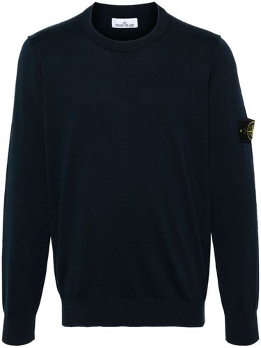 STONE ISLAND - Logo Cotton Sweater - Stone Island - Modalova