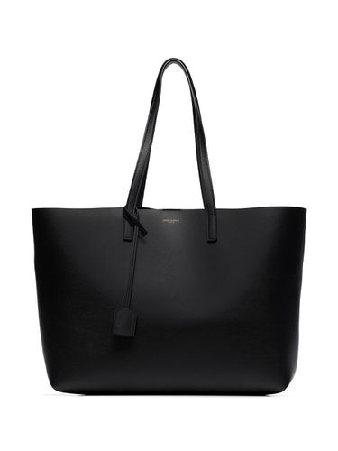 East/west Leather Shopping Bag - Saint Laurent - Modalova