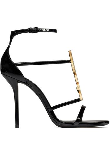 Cassandra Patent Leather Heel Sandals - Saint Laurent - Modalova