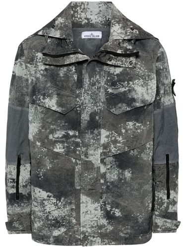 Nylon Camouflage Jacket - Stone Island - Modalova