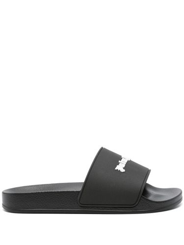 PALM ANGELS - Logo Pool Sliders - Palm Angels - Modalova