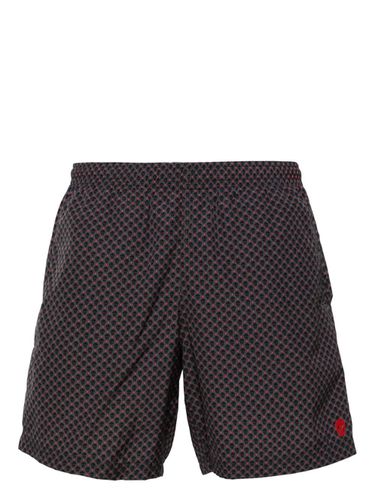 Dots Skull Swim Shorts - Alexander McQueen - Modalova