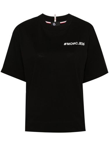 Logo Cotton T-shirt - Moncler Grenoble - Modalova