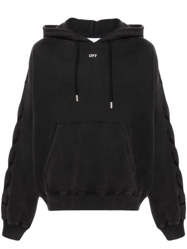 OFF-WHITE - Logo Cotton Hoodie - Off-White - Modalova