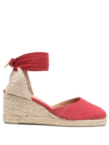 Carina Raffia Wedge Espadrilles - Castaner since 1927 - Modalova