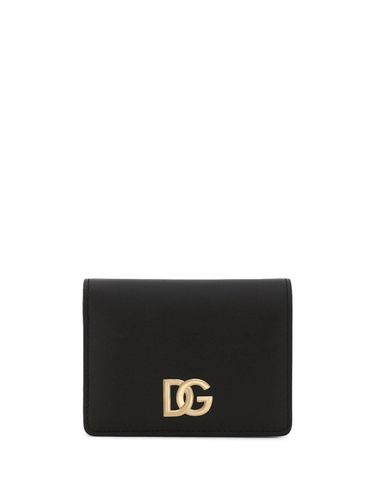 Leather Continental Wallet - Dolce & Gabbana - Modalova