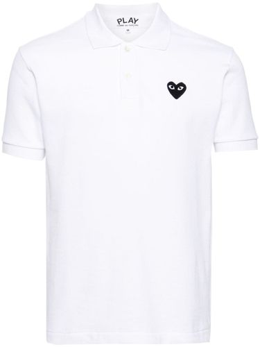 Logo Cotton Polo Shirt - Comme Des Garcons Play - Modalova
