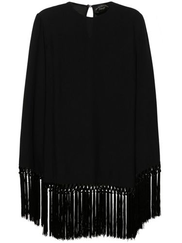 Claudia Fringed Crêpe Mini Dress - Taller Marmo - Modalova