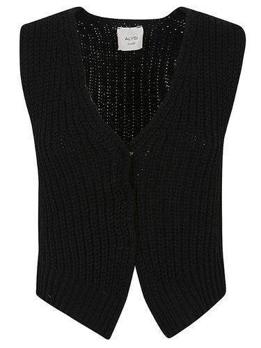 ALYSI - Knitted Cotton Vest - Alysi - Modalova