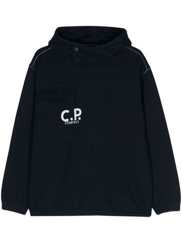 C.P. COMPANY - Logo Cotton Hoodie - C.p. company - Modalova