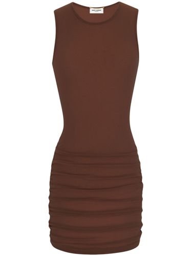 Stretch Tulle Short Dress - Saint Laurent - Modalova