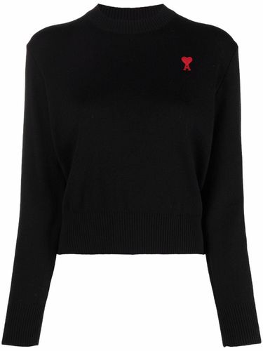 Ami De Coeur Wool Sweater - Ami Paris - Modalova