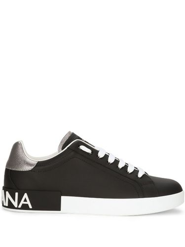 Portofino Leather Sneakers - Dolce & Gabbana - Modalova