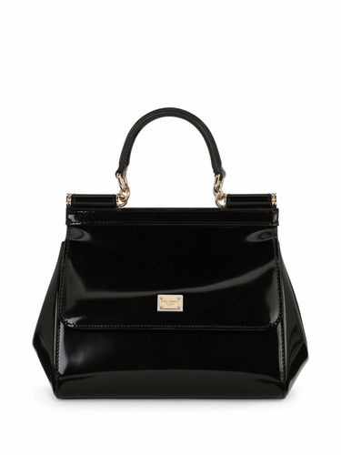 Sicily Medium Leather Handbag - Dolce & Gabbana - Modalova