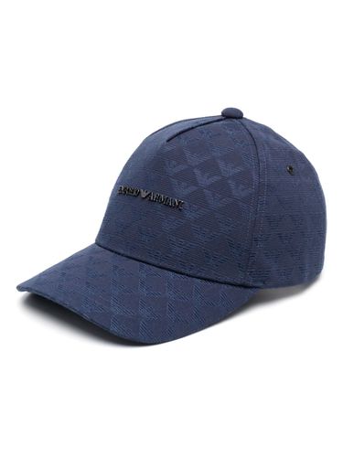 EMPORIO ARMANI - Logo Baseball Cap - Emporio Armani - Modalova