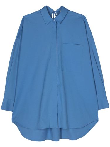 Lara Oversized Cotton Shirt - Semicouture - Modalova
