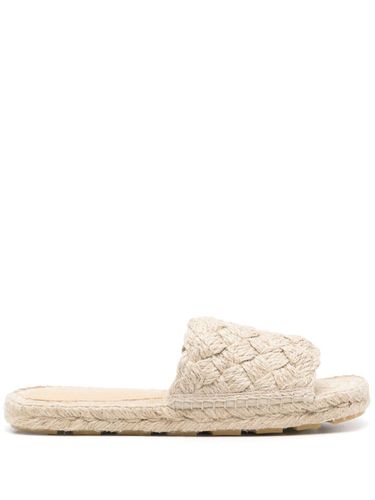 Jack Rafia Flat Sandals - Bottega Veneta - Modalova
