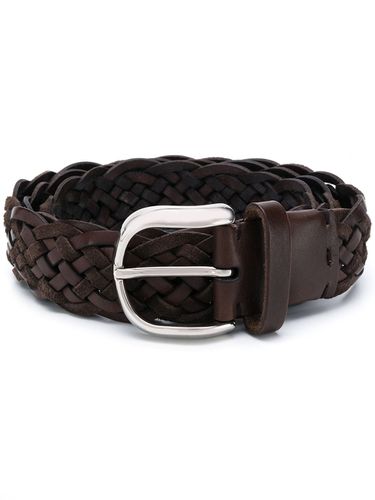 Weaved Leather Belt - Brunello Cucinelli - Modalova