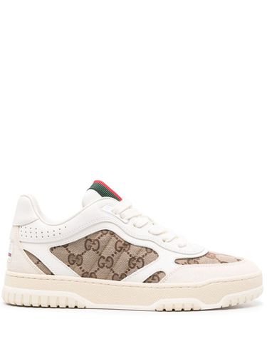 GUCCI - Re-web Leather Sneakers - Gucci - Modalova