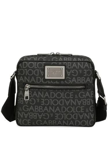 Allover Logo Crossbody Bag - Dolce & Gabbana - Modalova