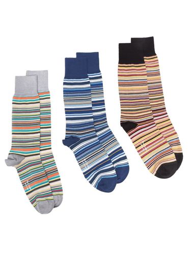 Pack Signature Stripe Socks - Paul Smith - Modalova