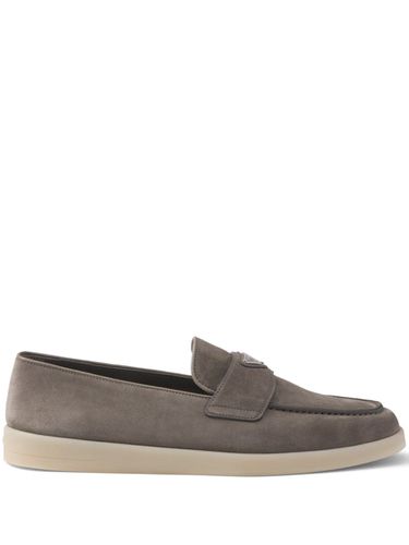 PRADA - Suede Leather Loafers - Prada - Modalova