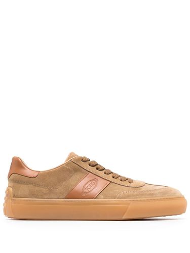 TOD'S - Suede Leather Sneakers - Tod's - Modalova