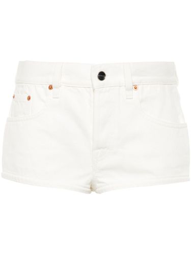 GUCCI - Denim Cotton Shorts - Gucci - Modalova