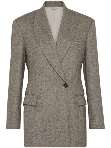 Wool Blazer Jacket - Brunello Cucinelli - Modalova