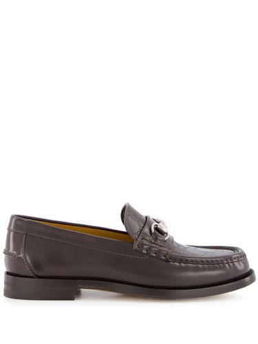 GUCCI - Leather Loafers - Gucci - Modalova