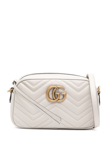 Gg Marmont Small Leather Shoulder Bag - Gucci - Modalova