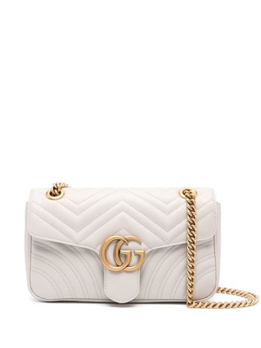 Gg Marmont Small Leather Shoulder Bag - Gucci - Modalova