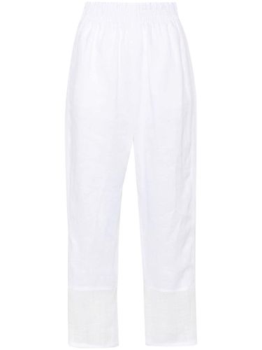 EMPORIO ARMANI - Linen Trousers - Emporio Armani - Modalova