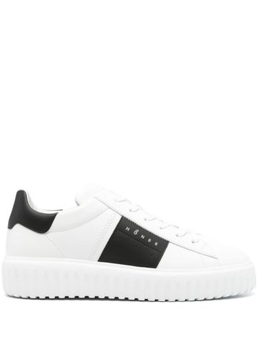 HOGAN - H-stripes Leather Sneakers - Hogan - Modalova