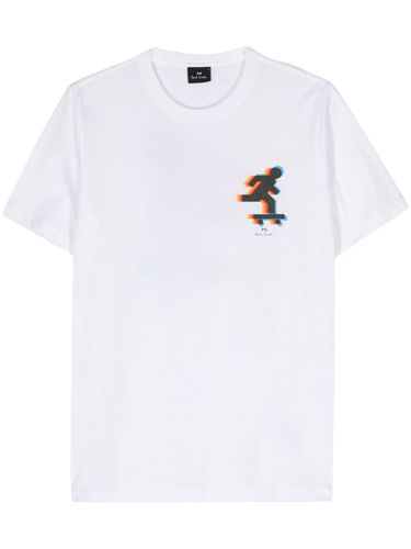 Skater Cotton T-shirt - PS Paul Smith - Modalova