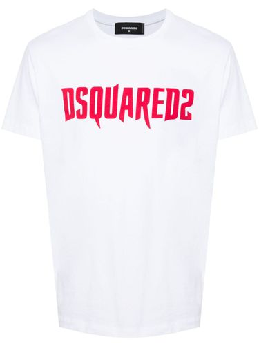 DSQUARED2 - Logo Cotton T-shirt - Dsquared2 - Modalova