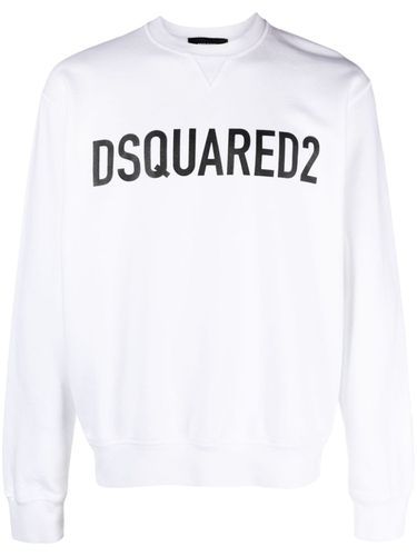 DSQUARED2 - Logo Cotton Sweatshirt - Dsquared2 - Modalova