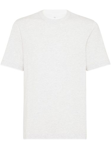 Faux Layering Cotton T-shirt - Brunello Cucinelli - Modalova