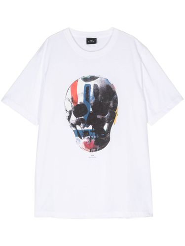 Skull Cotton T-shirt - PS Paul Smith - Modalova