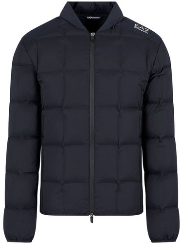 EA7 - Logo Down Jacket - EA7 - Modalova