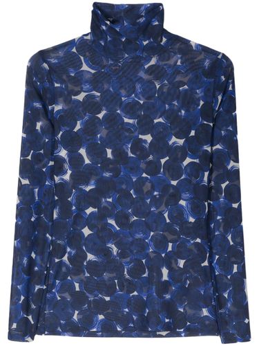 Printed High-neck Top - Dries Van Noten - Modalova