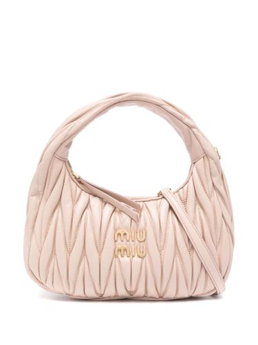 MIU MIU - Wander Leather Hobo Bag - Miu Miu - Modalova