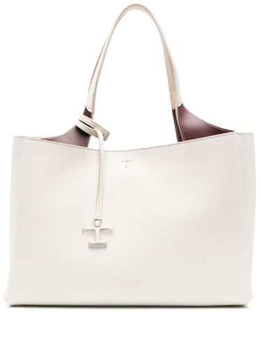 T Timeless Medium Leather Shoulder Bag - Tod's - Modalova