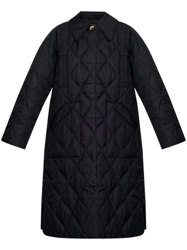 GANNI - Quilted Midi Coat - Ganni - Modalova