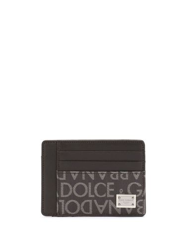 Allover Logo Card Case - Dolce & Gabbana - Modalova