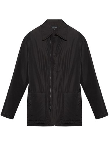 EMPORIO ARMANI - Nylon Caban Jacket - Emporio Armani - Modalova