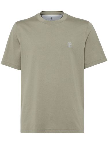 Logo Cotton T-shirt - Brunello Cucinelli - Modalova