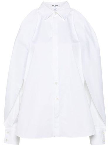 ALAÏA - Cotton Shirt - AlaÏa - Modalova